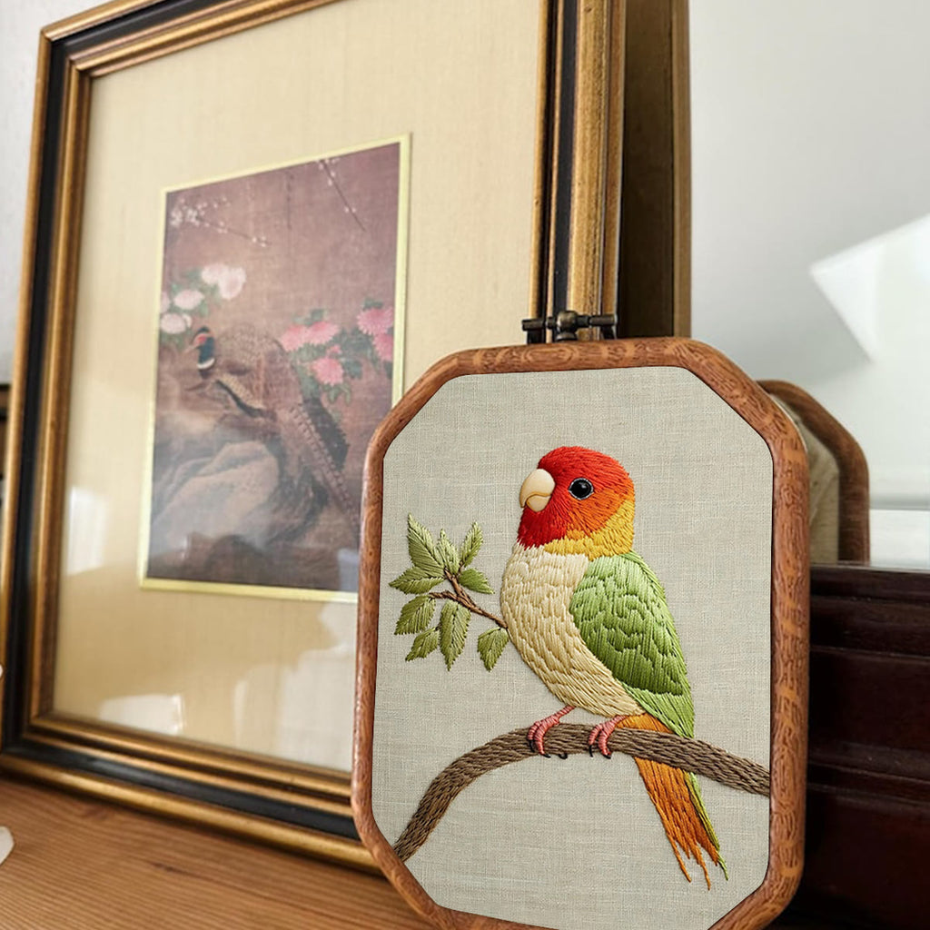 Rubbyoo Embroidery Kit- Small Cute Bird - image 1