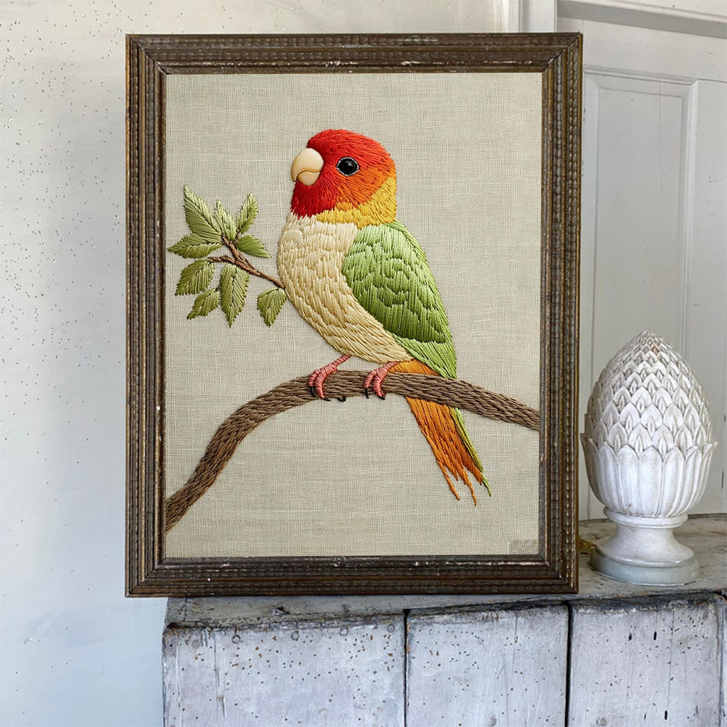 Rubbyoo Embroidery Kit- Small Cute Bird - image 6