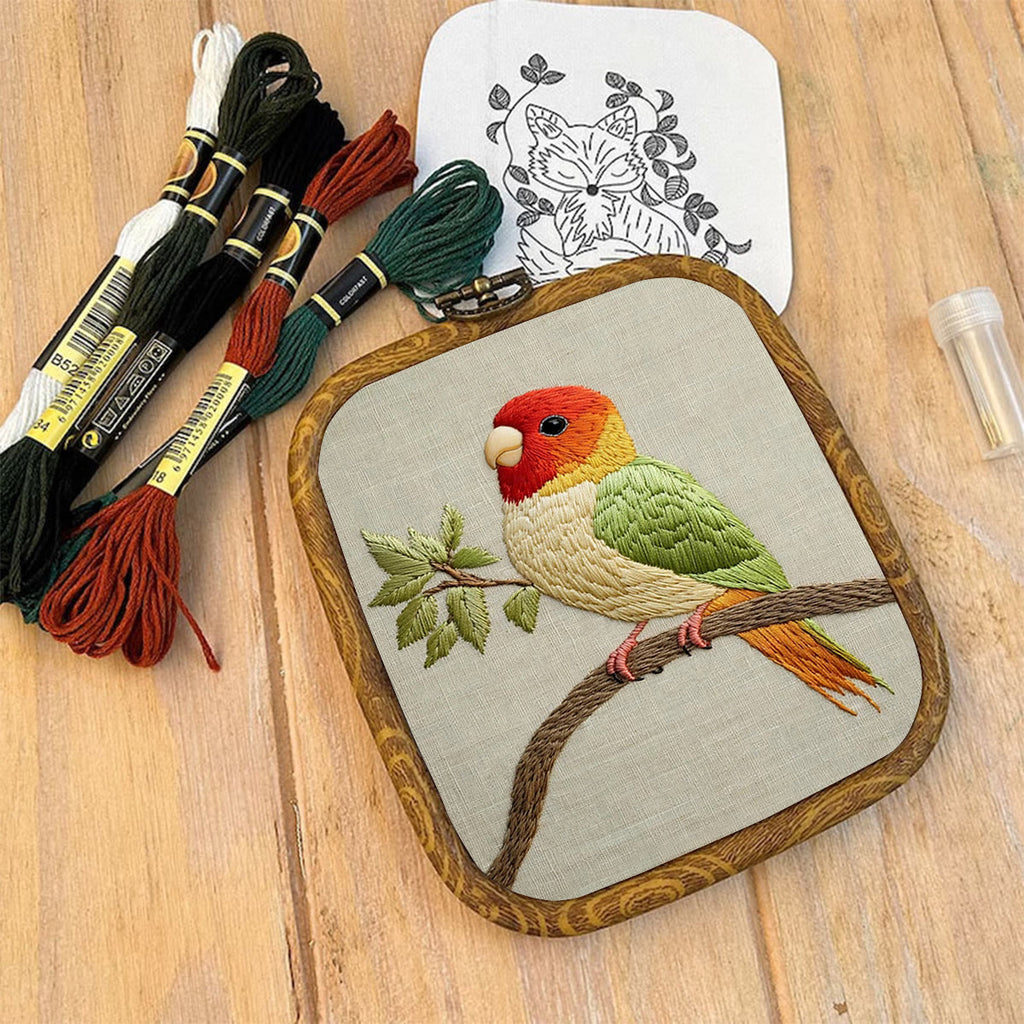 Rubbyoo Embroidery Kit- Small Cute Bird - image 8