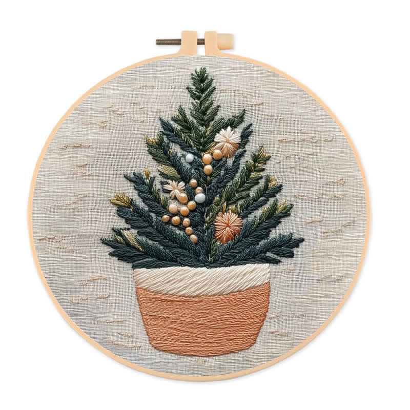 Rubbyoo Embroidery Kit - Decorate your Christmas - 20*20cm - image 0