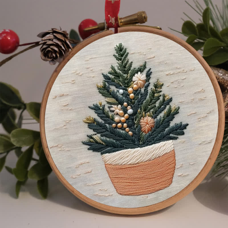 Rubbyoo Embroidery Kit - Decorate your Christmas - image 1