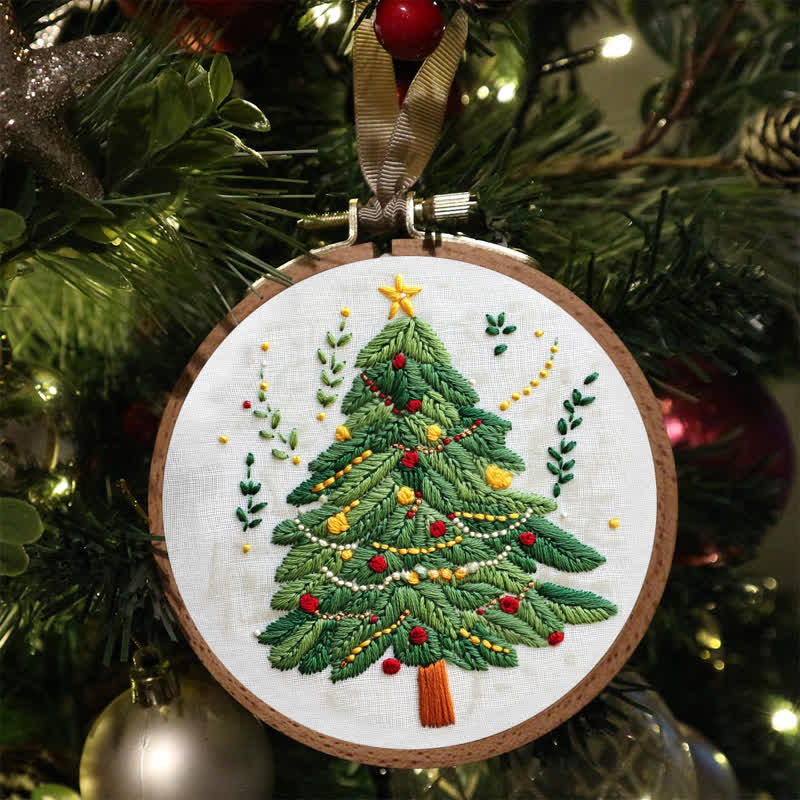 Rubbyoo Embroidery Kit - Cute Christmas Tree - image 6