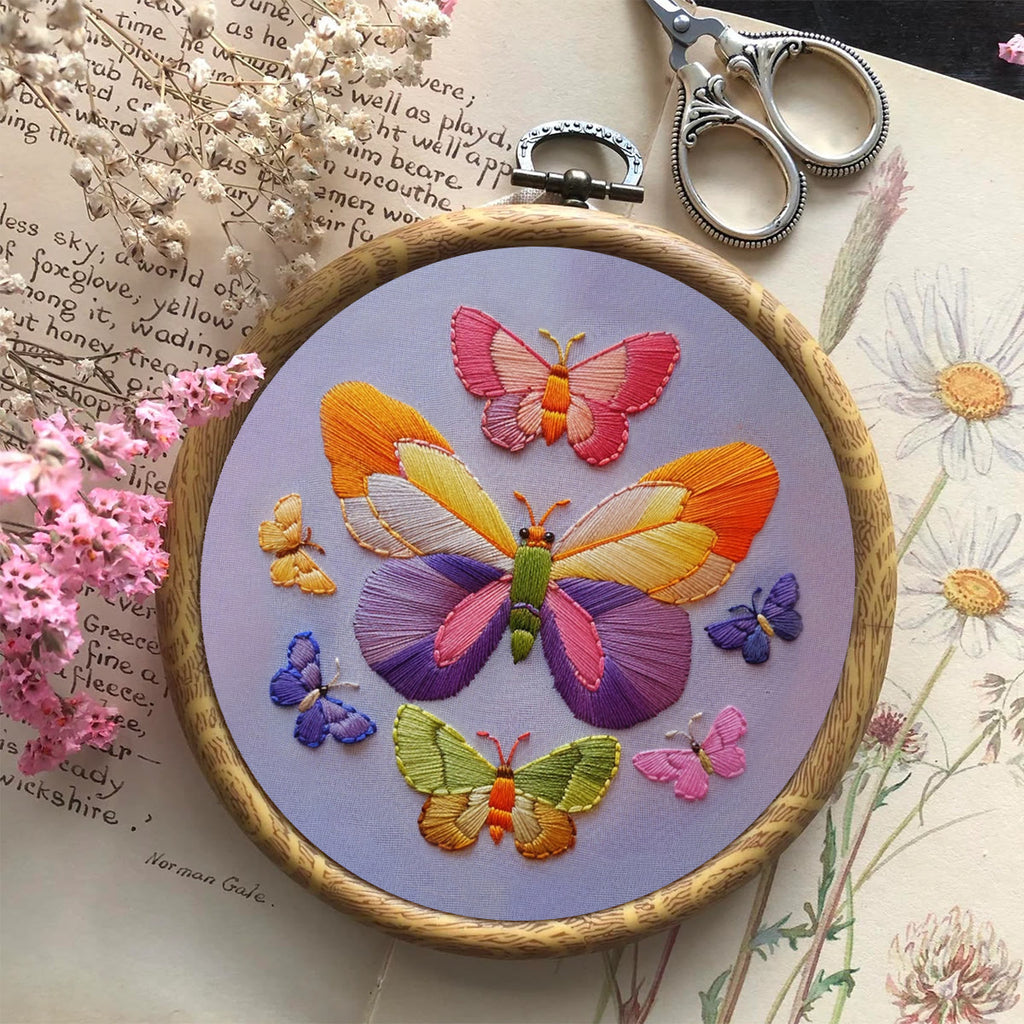 Rubbyoo Embroidery Kit -  Colorful Butterfly - image 8