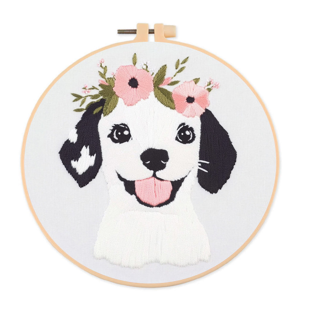 Rubbyoo Embroidery Kit -  Spotted Dog - image 0
