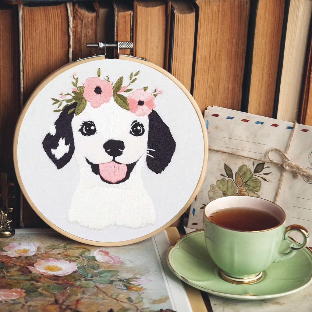 Rubbyoo Embroidery Kit -  Spotted Dog - image 6