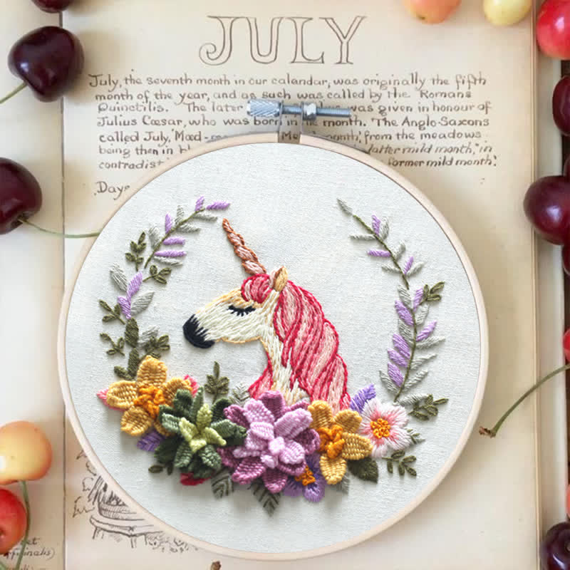 Rubbyoo Embroidery Kit - Unicorn - image 6