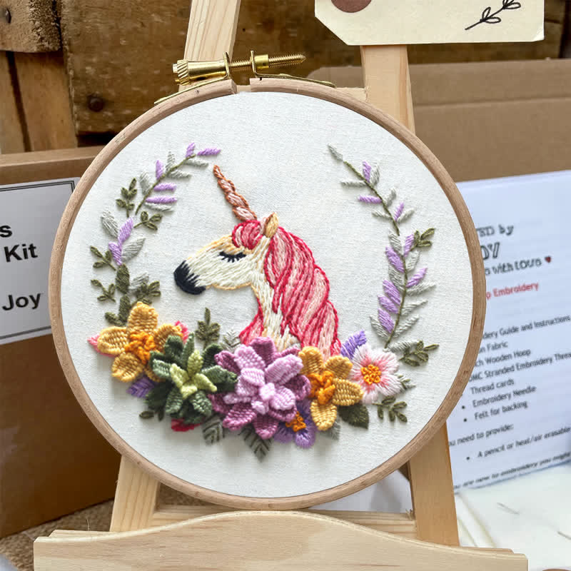 Rubbyoo Embroidery Kit - Unicorn - image 9