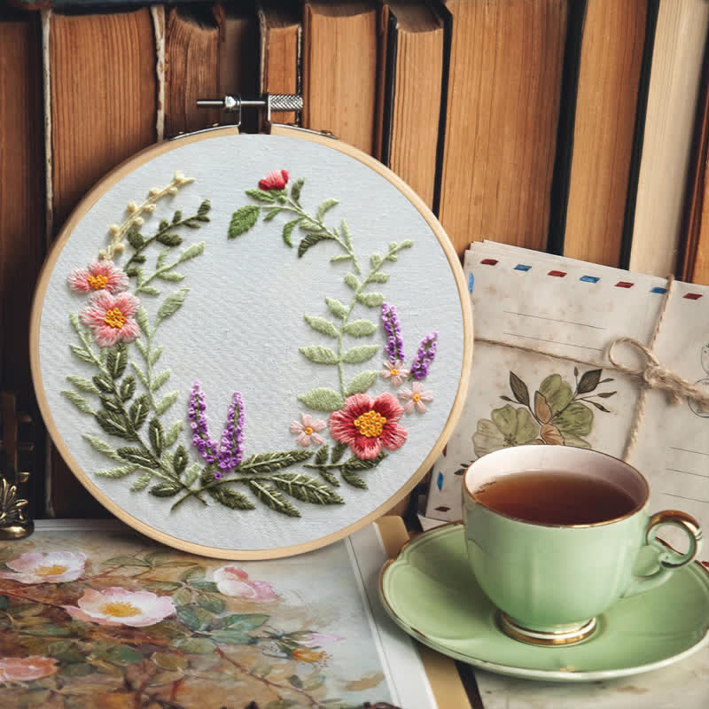 Rubbyoo Embroidery Kit - Wildflowers Indian Summer - image 14