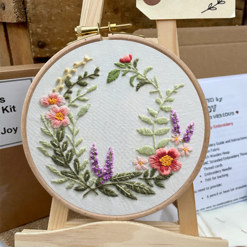Rubbyoo Embroidery Kit - Wildflowers Indian Summer - image 8