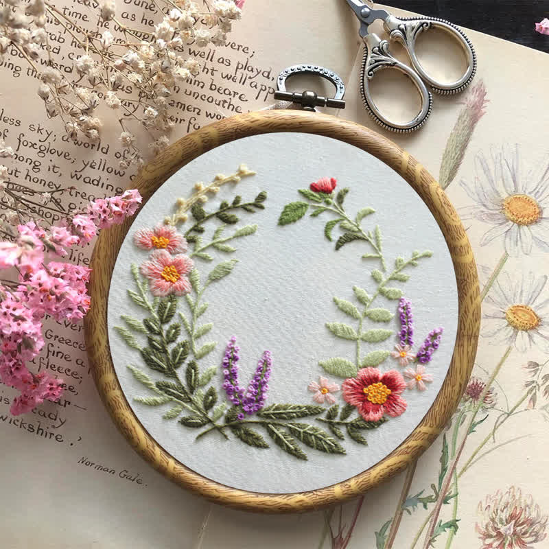 Rubbyoo Embroidery Kit - Wildflowers Indian Summer - image 18