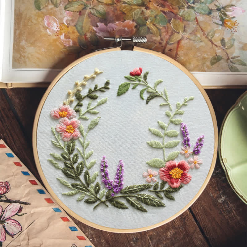Rubbyoo Embroidery Kit - Wildflowers Indian Summer - image 16
