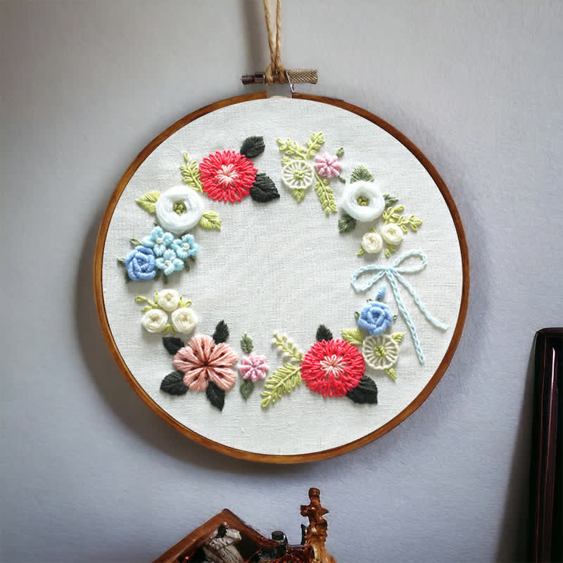 Rubbyoo Embroidery Kit - Retro Floral - image 10