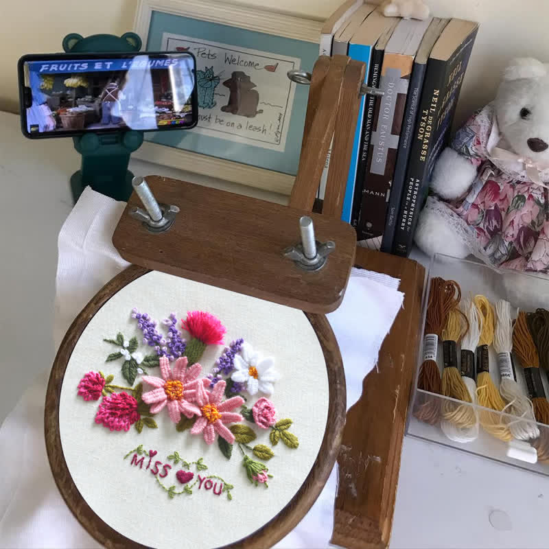 Rubbyoo Embroidery Kit - Miss You - image 8
