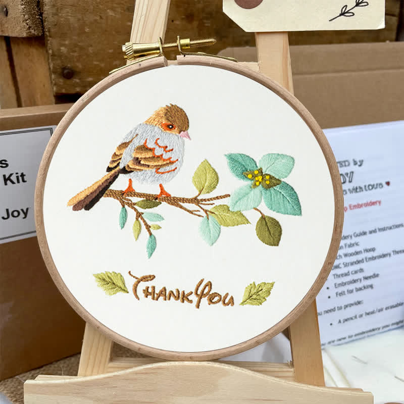 Rubbyoo Embroidery Kit - Thank You - image 9