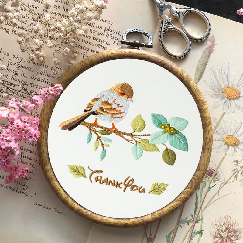 Rubbyoo Embroidery Kit - Thank You - image 18