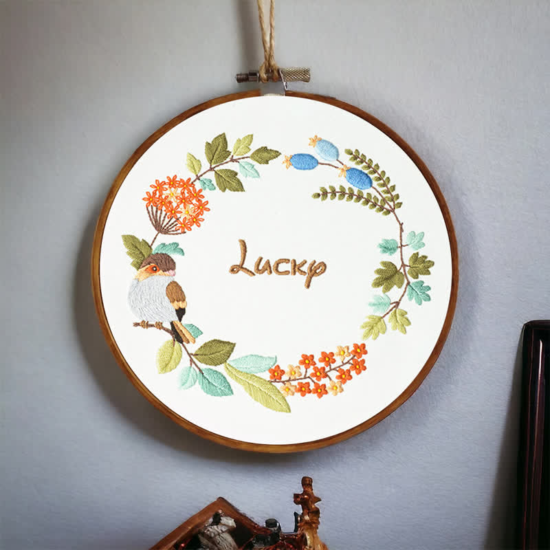 Rubbyoo Embroidery Kit - Lucky Wreath - image 7