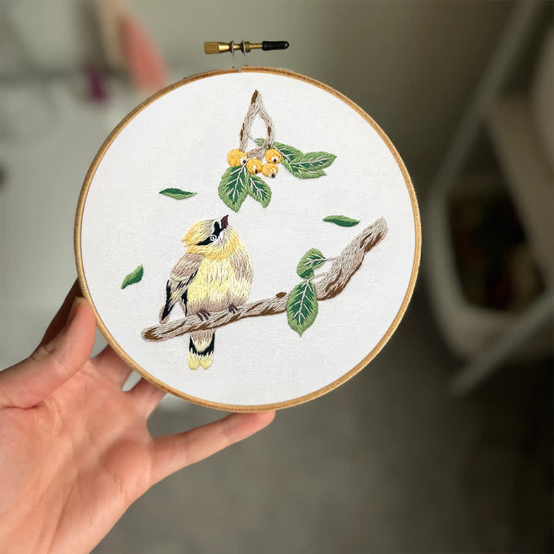 Rubbyoo Embroidery Kit - Goldfinch - image 3