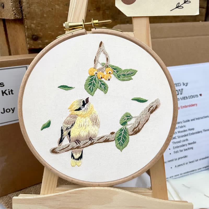 Rubbyoo Embroidery Kit - Goldfinch - image 8