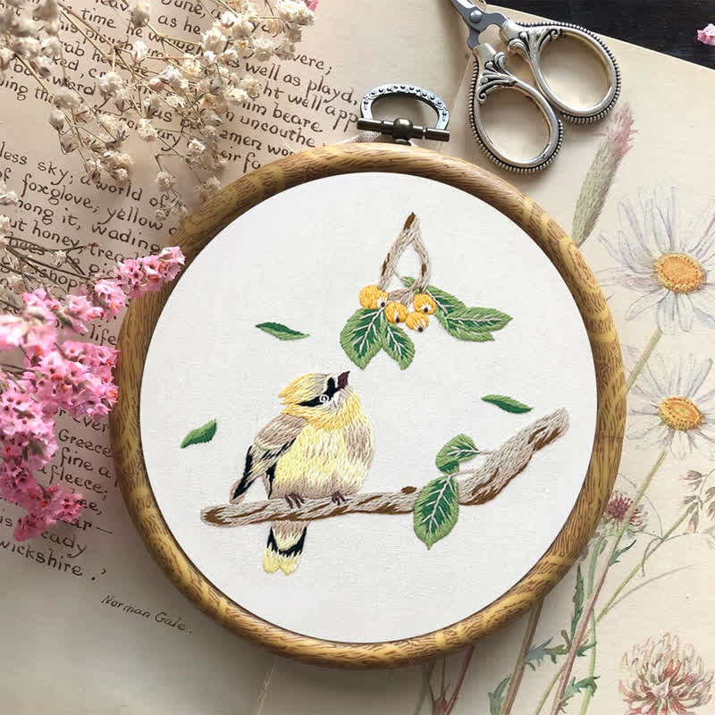 Rubbyoo Embroidery Kit - Goldfinch - image 17