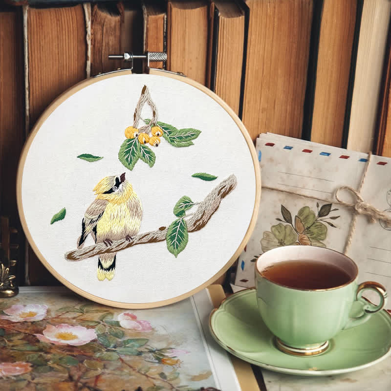 Rubbyoo Embroidery Kit - Goldfinch - image 10