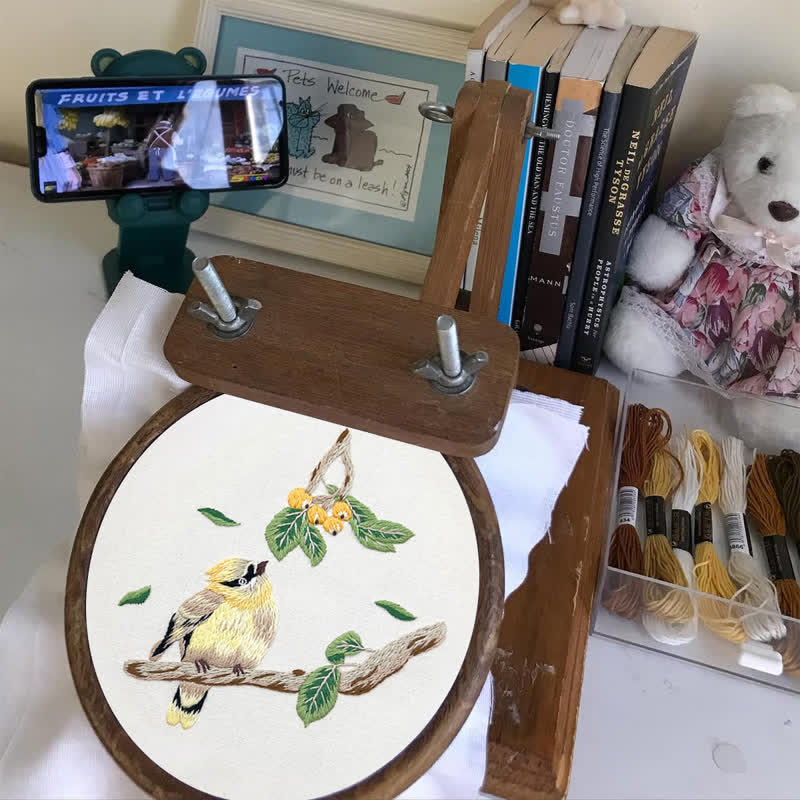 Rubbyoo Embroidery Kit - Goldfinch - image 15
