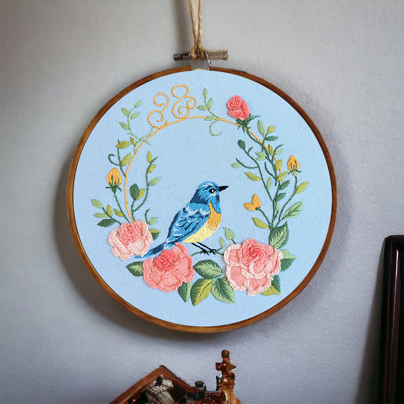 Rubbyoo Embroidery Kit -Exotic Bird-Flowers - image 8