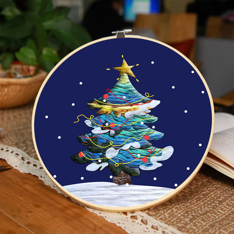 Rubbyoo Embroidery Kit - Merry Christmas Tree - image 4