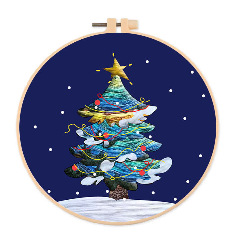 Rubbyoo Embroidery Kit - Merry Christmas Tree - image 2