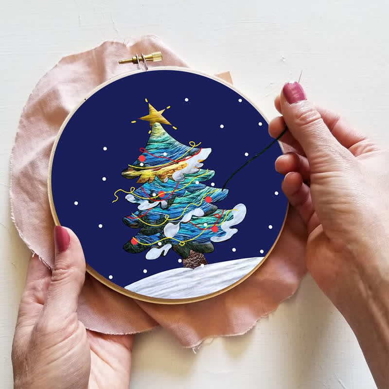 Rubbyoo Embroidery Kit - Merry Christmas Tree - image 11