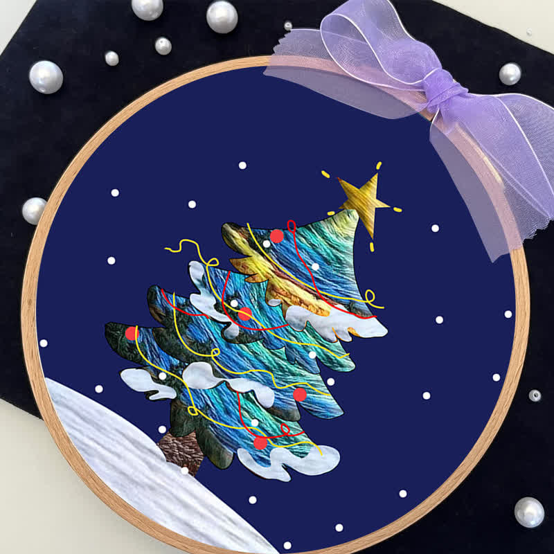 Rubbyoo Embroidery Kit - Merry Christmas Tree - image 10