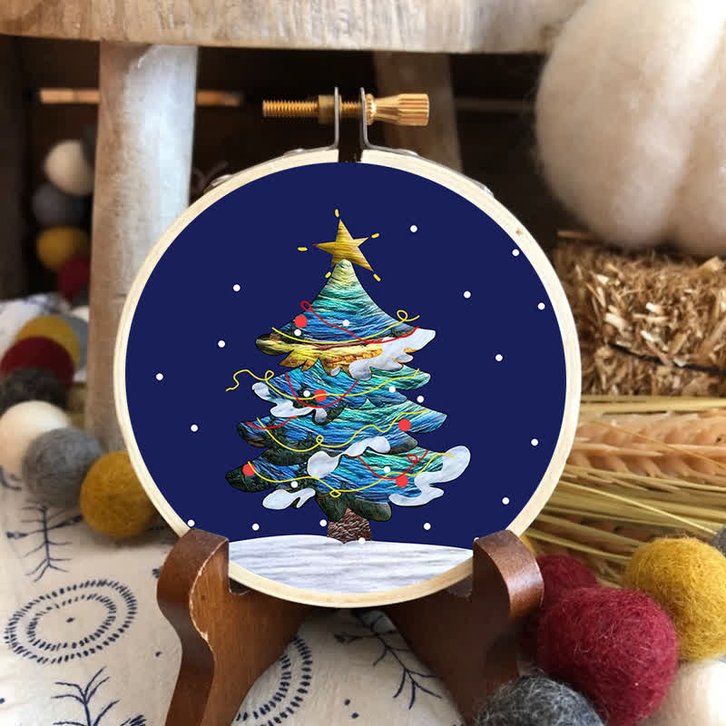 Rubbyoo Embroidery Kit - Merry Christmas Tree - image 6
