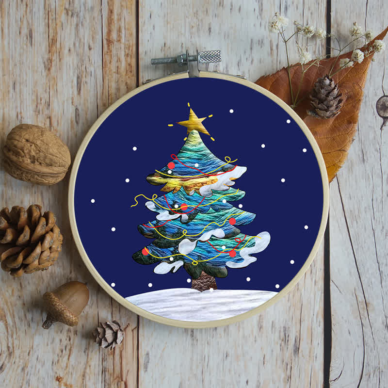 Rubbyoo Embroidery Kit - Merry Christmas Tree - image 13