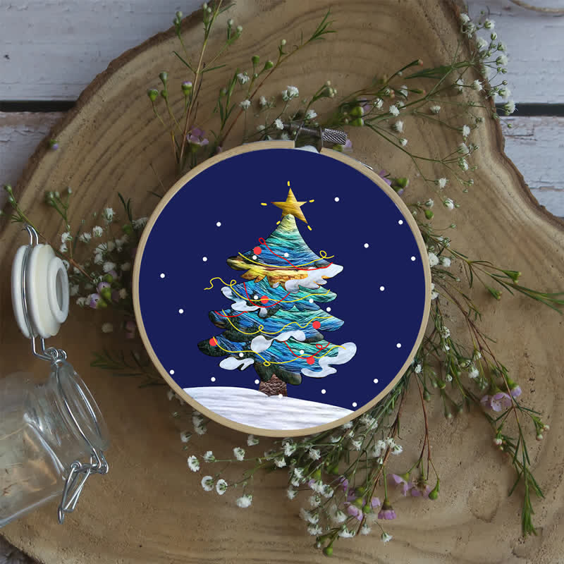 Rubbyoo Embroidery Kit - Merry Christmas Tree - image 16