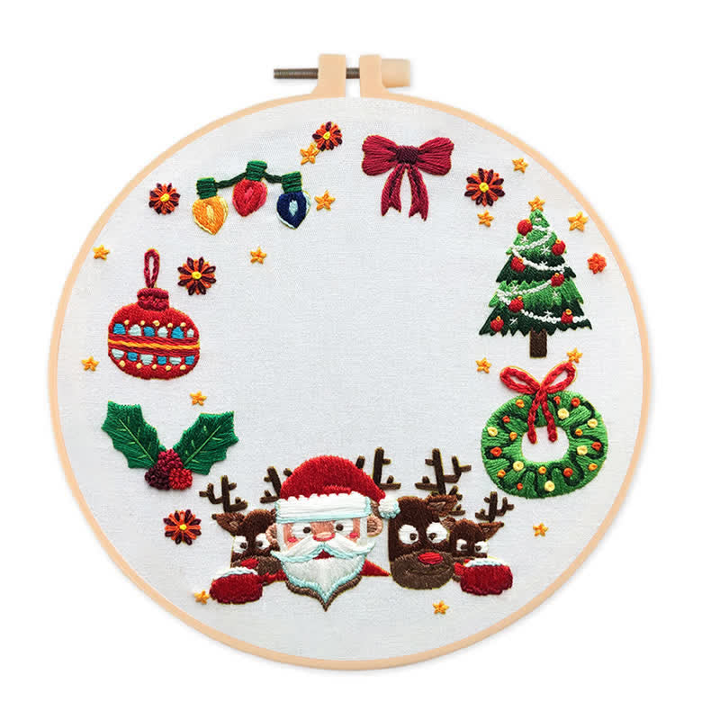 Rubbyoo Embroidery Kit - Topumt Christmas - image 2