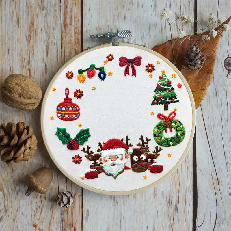 Rubbyoo Embroidery Kit - Topumt Christmas - image 12