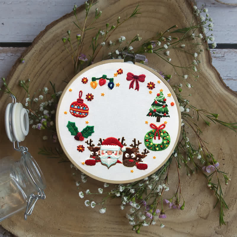 Rubbyoo Embroidery Kit - Topumt Christmas - image 13