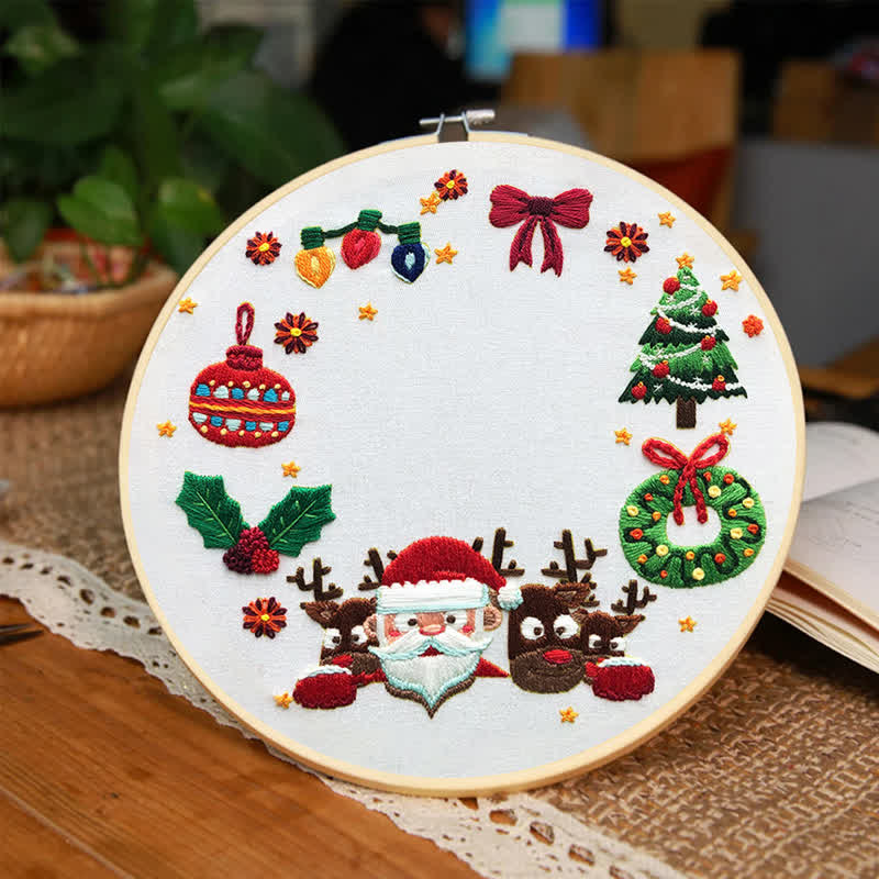 Rubbyoo Embroidery Kit - Topumt Christmas - image 6