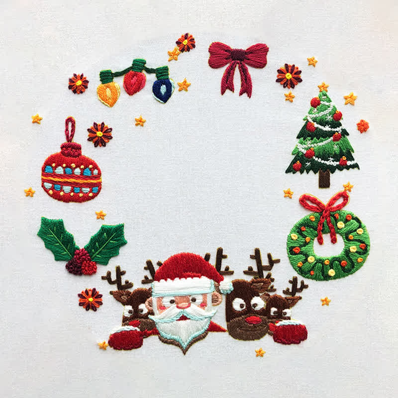 Rubbyoo Embroidery Kit - Topumt Christmas - image 10