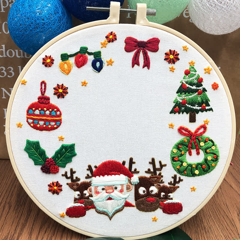Rubbyoo Embroidery Kit - Topumt Christmas - image 21