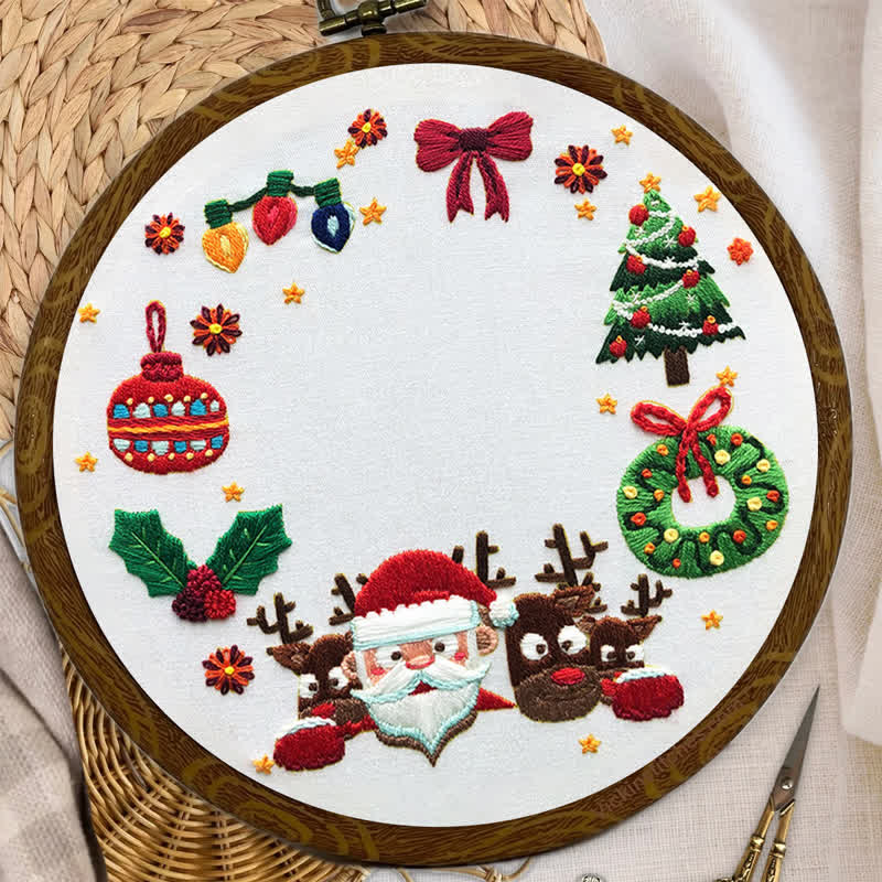 Rubbyoo Embroidery Kit - Topumt Christmas - image 20