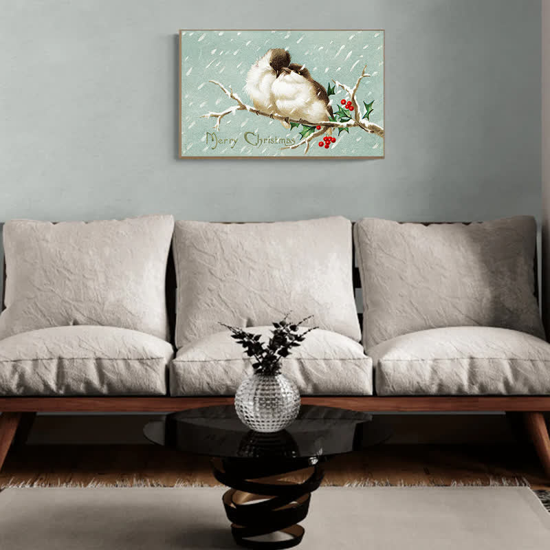 Rubbyoo Merry Christmas Birds - Wooden Jigsaw Puzzle - image 4