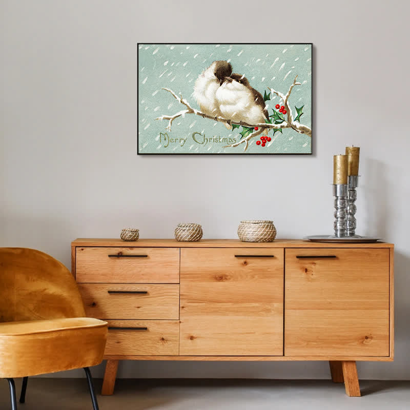 Rubbyoo Merry Christmas Birds - Wooden Jigsaw Puzzle - image 7