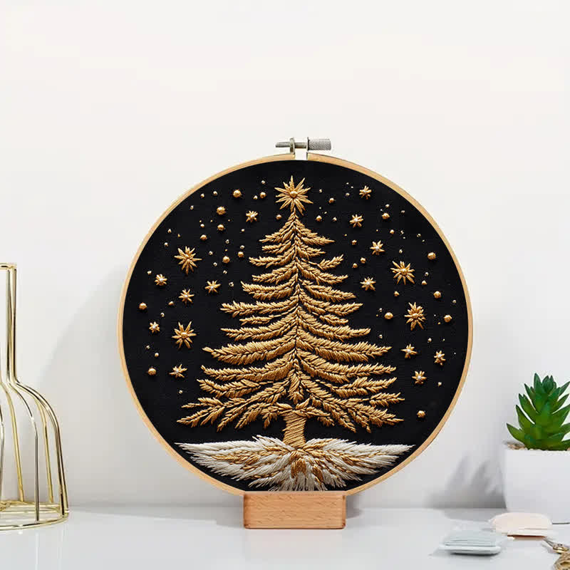 Rubbyoo Embroidery Kit - Christmas tree1 - image 3