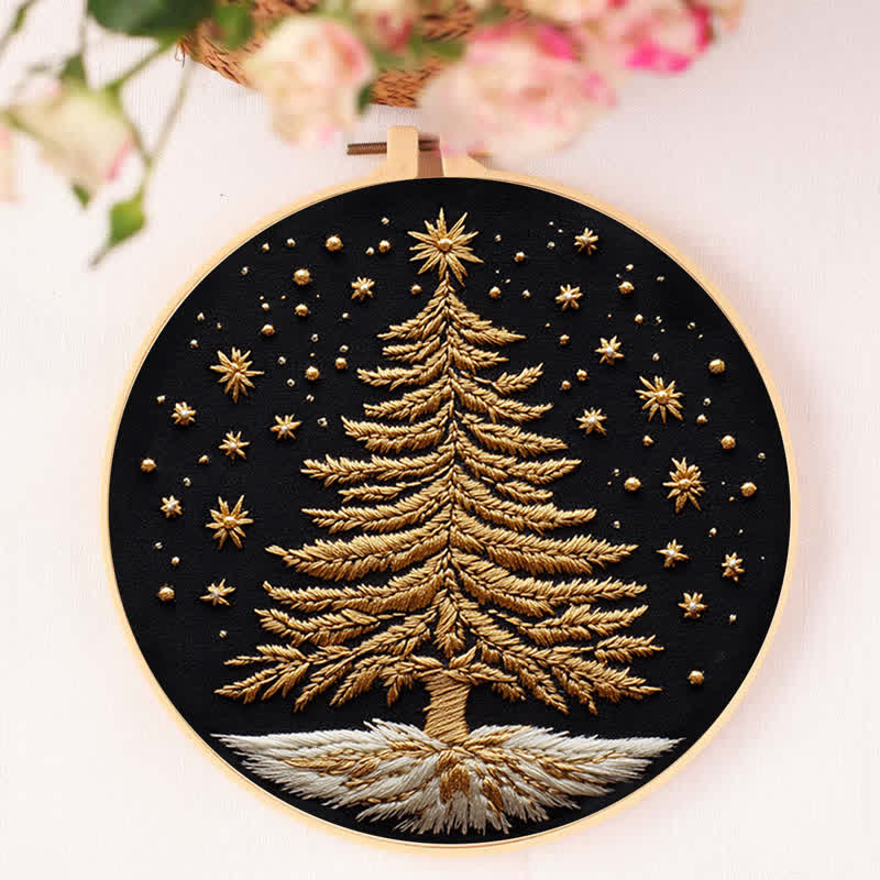 Rubbyoo Embroidery Kit - Christmas tree1 - image 7