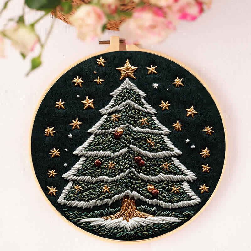 Rubbyoo Embroidery Kit - Christmas tree2 - image 8
