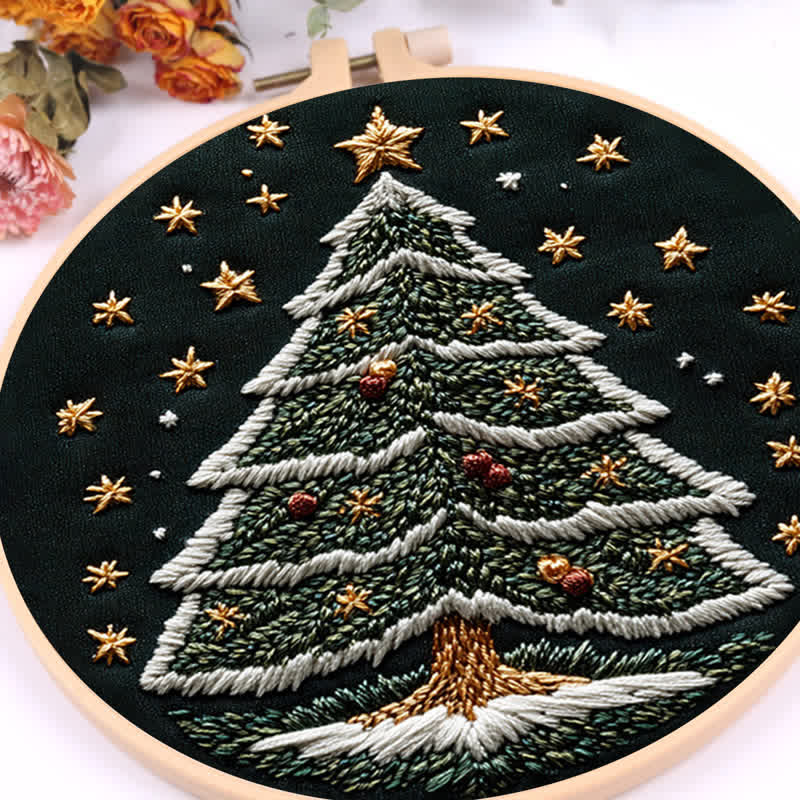 Rubbyoo Embroidery Kit - Christmas tree2 - image 19