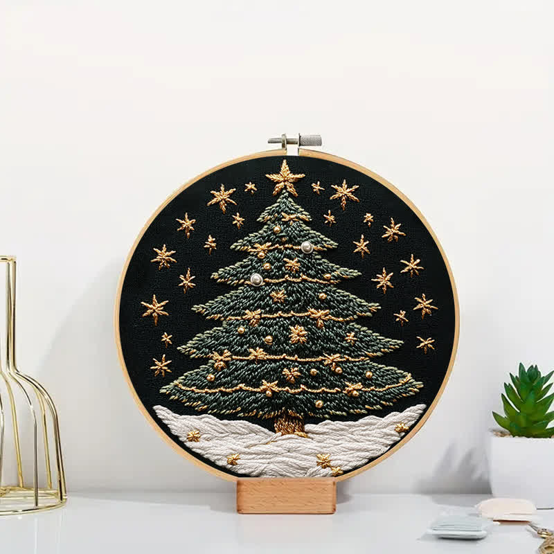 Rubbyoo Embroidery Kit - Christmas tree3 - image 4