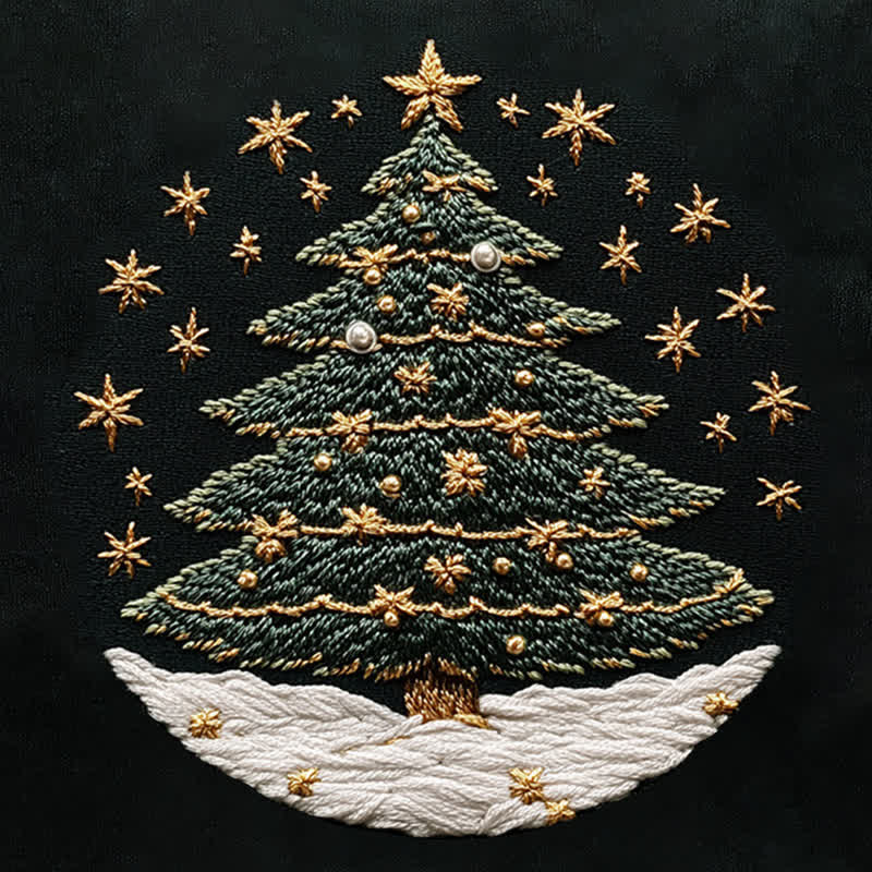 Rubbyoo Embroidery Kit - Christmas tree3 - image 19