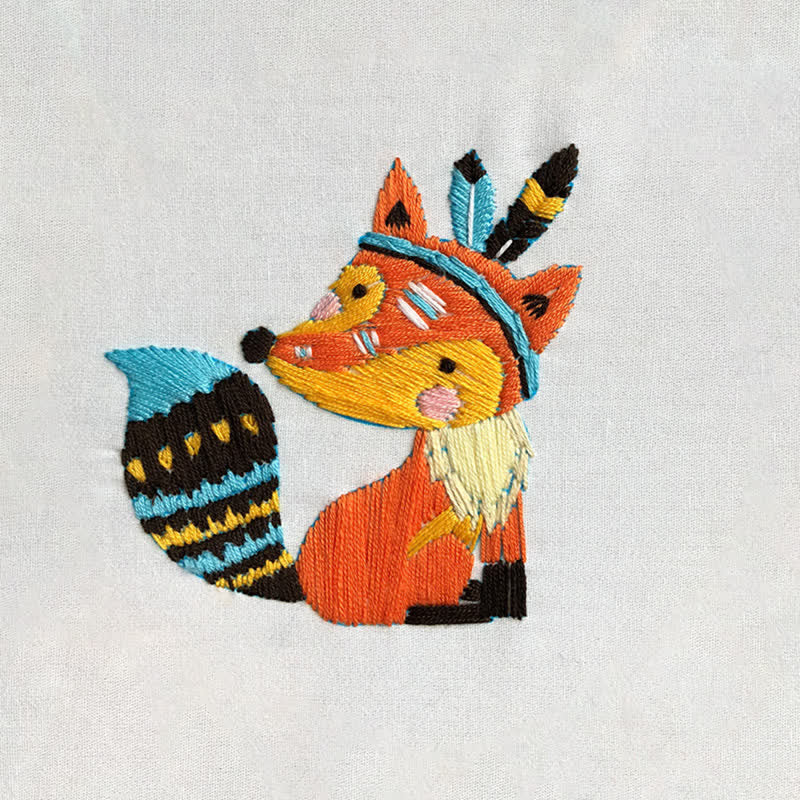 Rubbyoo Embroidery Kit - Cute Fox - image 22