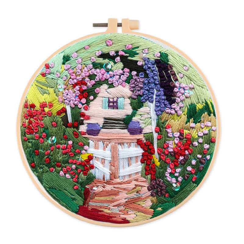 Rubbyoo Embroidery Kit - Secret Garden, House - image 2